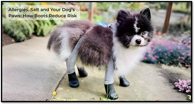 Allergies, Salt and Your Dog’s Paws: How Boots Reduce Risk