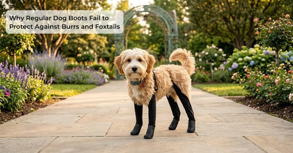 Why Regular Dog Boots Fail to Protect Against Burrs and Foxtails