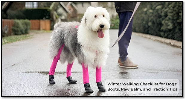 Winter Walking Checklist for Dogs: Boots, Paw Balm, and Traction Tips