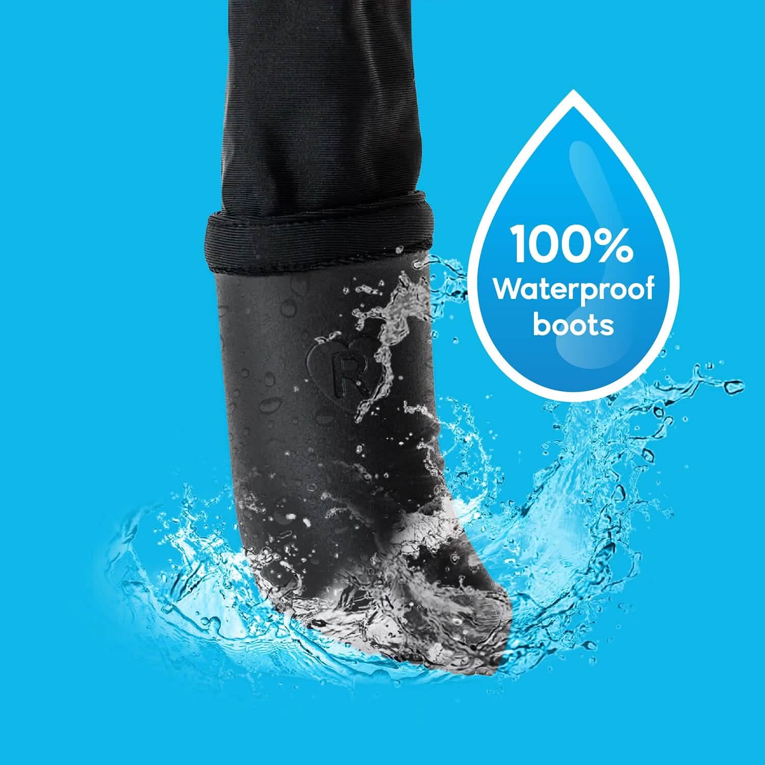 Dog Snowpants With Boots Watreketal Waterproof Dog Pants With Dog