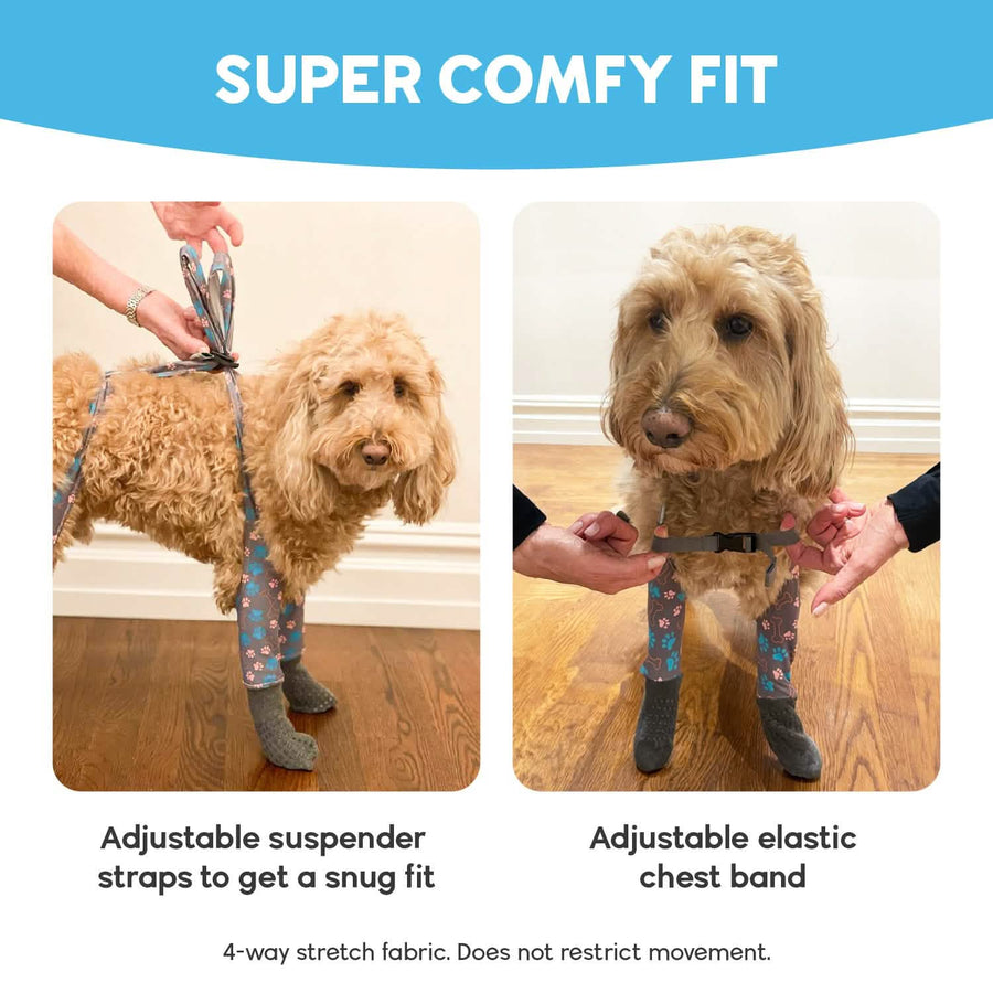 Indoor Dog Grippy Sock Leggings
